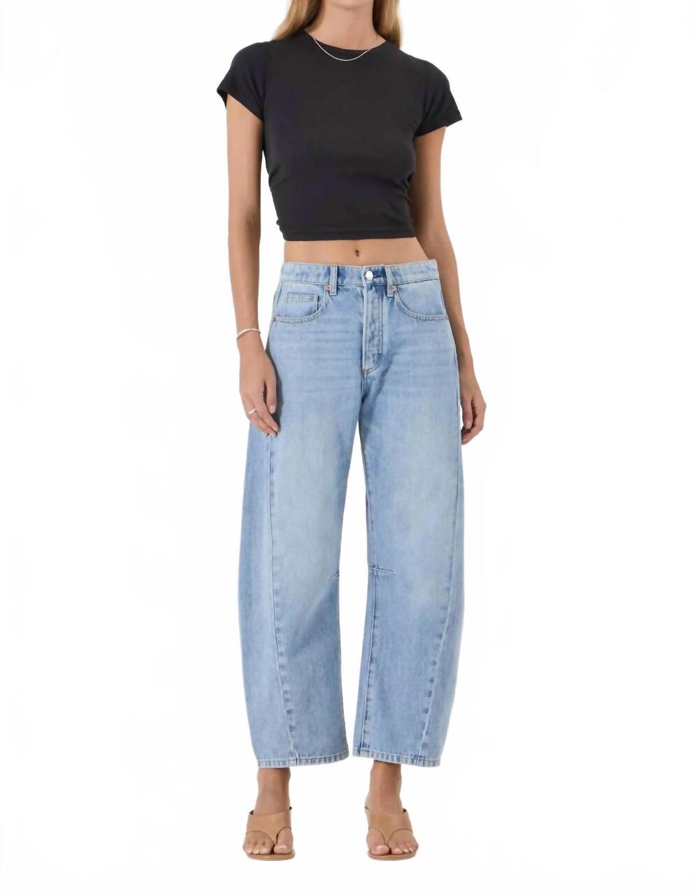 NEW ROLLA'S arc barrel jeans in bowery vintage